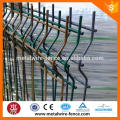 Welded wire mesh security fence Galvanized/Polyester coated